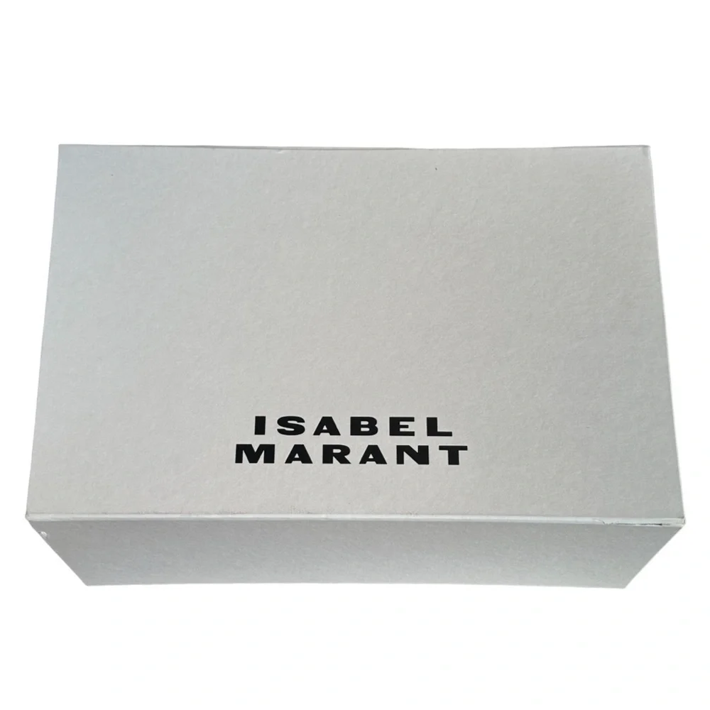 Isabel Marant Suede Twist San Cowboy Boots Duerto Style Tan Western EU 38 NIB - Picture 14 of 15